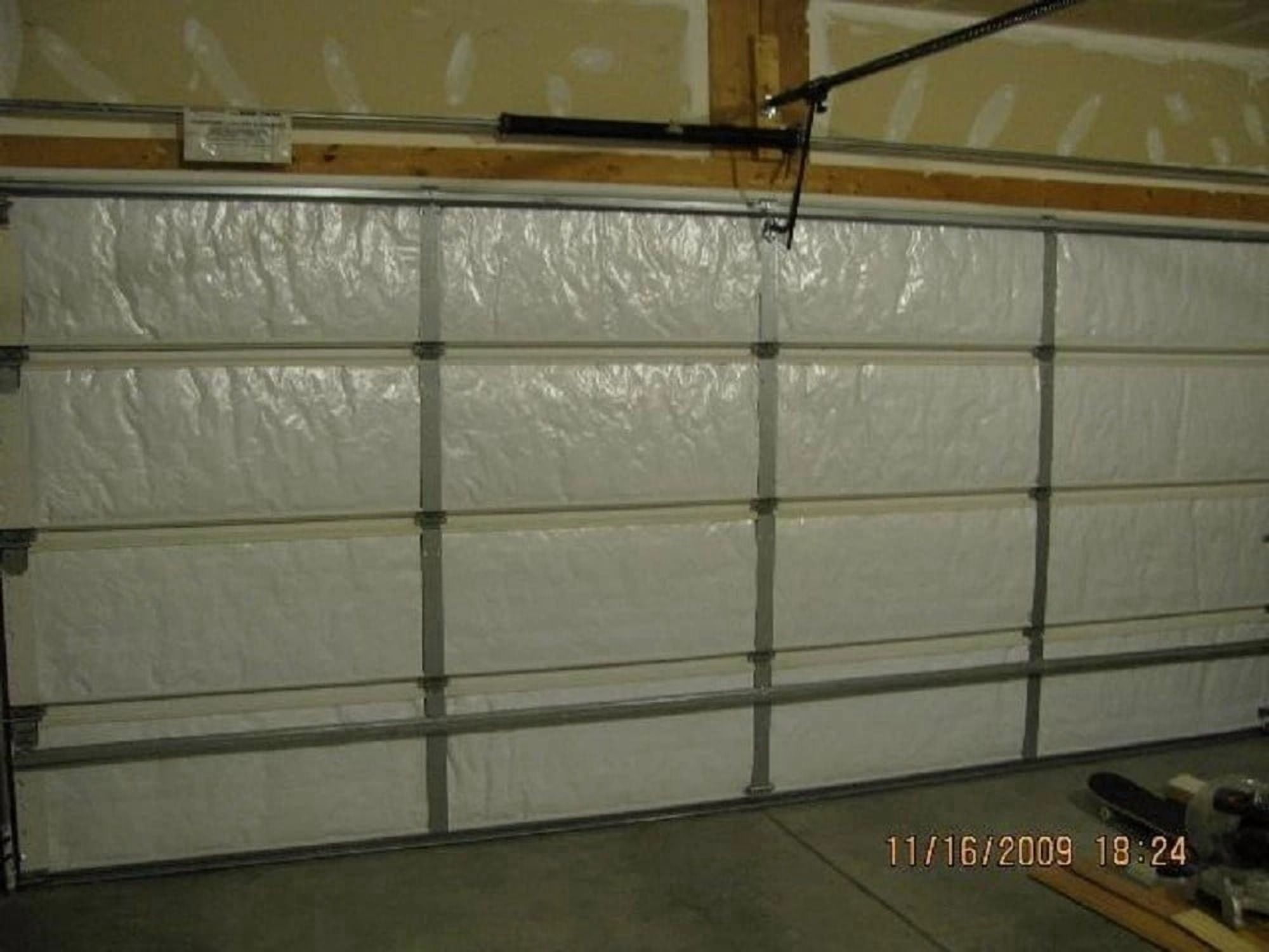 NASA Tech Reflective White Foam Core Garage Door Insulation Kit 16L x 10H R7