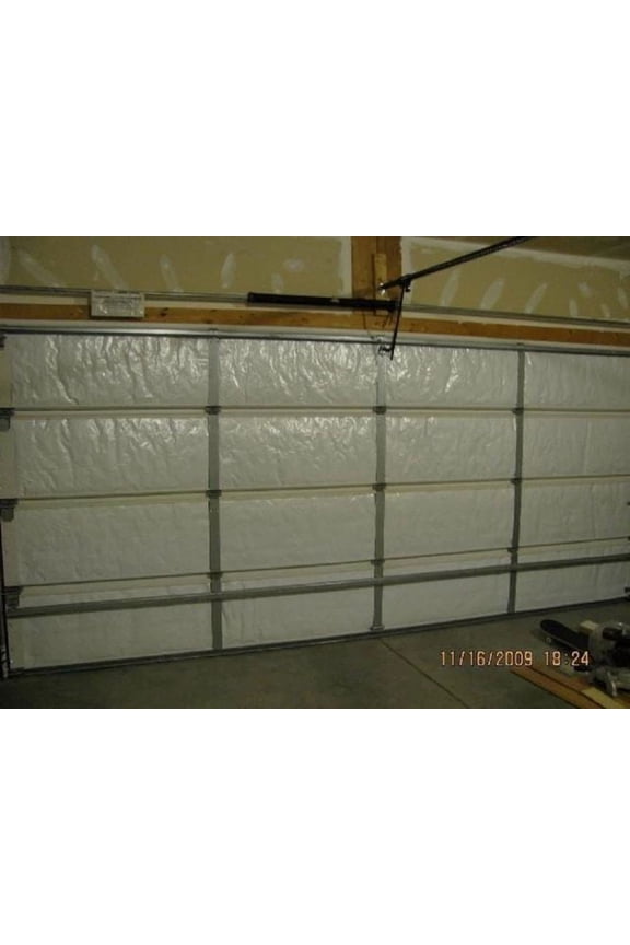 NASA Tech Reflective White Foam Core Garage Door Insulation Kit 18L x 8H