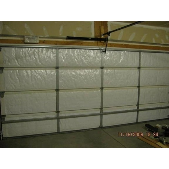 NASA Tech Reflective White Foam Core Garage Door Insulation Kit 9L x 8H R9