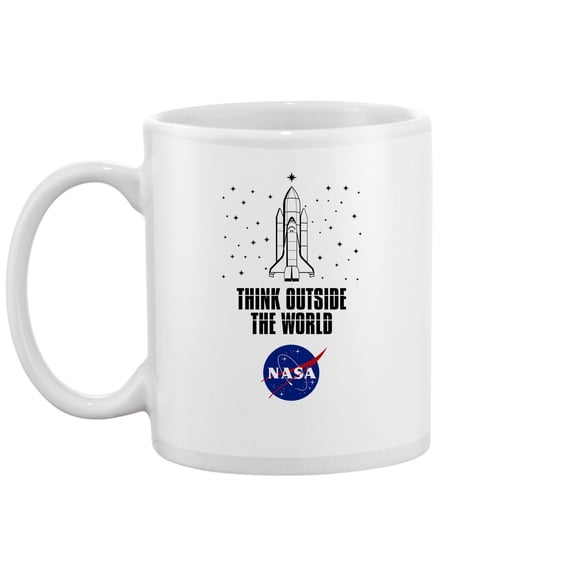 NASA Think Outside The World Nasa Mug Unisex's -NASA Designs