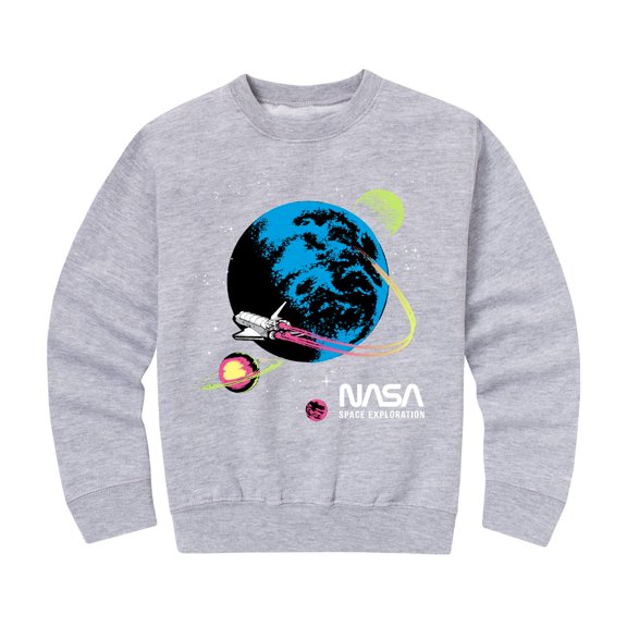 NASA - Toddler And Youth Crewneck Fleece Sweatshirt
