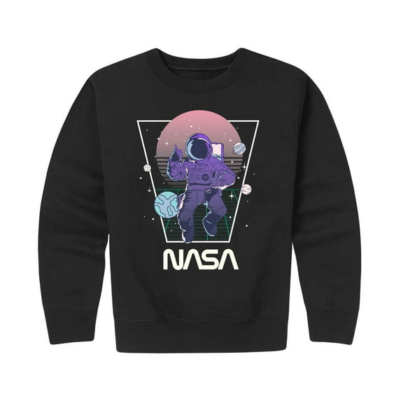 NASA - Toddler And Youth Crewneck Fleece Sweatshirt