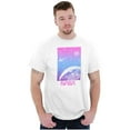 thumbnail image 1 of NASA Vaporwave Gradient Space Galaxy Men's Graphic T Shirt Tees Brisco Brands S, 1 of 4