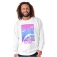 thumbnail image 1 of NASA Vaporwave Gradient Space Galaxy Sweatshirt for Men or Women Brisco Brands S, 1 of 6