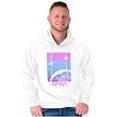 thumbnail image 1 of NASA Vaporwave Gradient Space Galaxy Unisex Plus Size Hoodie Brisco Brands 3X, 1 of 5