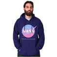 thumbnail image 1 of NASA Vaporwave Take Off Explore More Hoodie Sweatshirt Women Men Brisco Brands M, 1 of 6