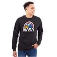 thumbnail image 1 of NASA Vintage Retro Space Shuttle Long Sleeve TShirt Men Women Brisco Brands S, 1 of 6