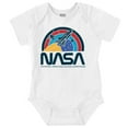 thumbnail image 1 of NASA Vintage Retro Space Shuttle Romper Boys or Girls Infant Baby Brisco Brands 6M, 1 of 6