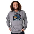 thumbnail image 1 of NASA Vintage Retro Space Shuttle Unisex Plus Size Hoodie Brisco Brands 4X, 1 of 5