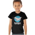 thumbnail image 1 of NASA Vintage Shuttle Kids T Shirt (2) for Toddler Boys and Girls, Black, 1 of 5