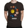 thumbnail image 1 of NASA Watercolor Planets T-Shirt Men, 1 of 3