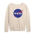 thumbnail image 1 of NASA - Women's Lightweight French Terry Long Sleeve Shirt, 1 of 5