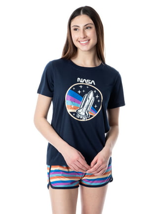 Nasa Worm Logo Women's Juniors' Space Shuttle Patches Jogger