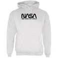 thumbnail image 1 of NASA Worm I Need My Space Mens Hoodie White LG, 1 of 1