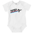 thumbnail image 1 of NASA Worm Logo American Space Shuttle Romper Boys or Girls Infant Baby Brisco Brands 12M, 1 of 7