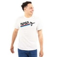 thumbnail image 1 of NASA Worm Logo American Space Shuttle Unisex Plus Size Graphic Tee Brisco Brands 5X, 1 of 5