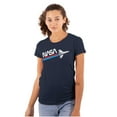 thumbnail image 1 of NASA Worm Logo American Space Shuttle Women's T Shirt Ladies Tee Brisco Brands S, 1 of 5