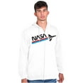 thumbnail image 1 of NASA Worm Logo American Space Shuttle Zip Up Hoodie Men's Women's Brisco Brands M, 1 of 6