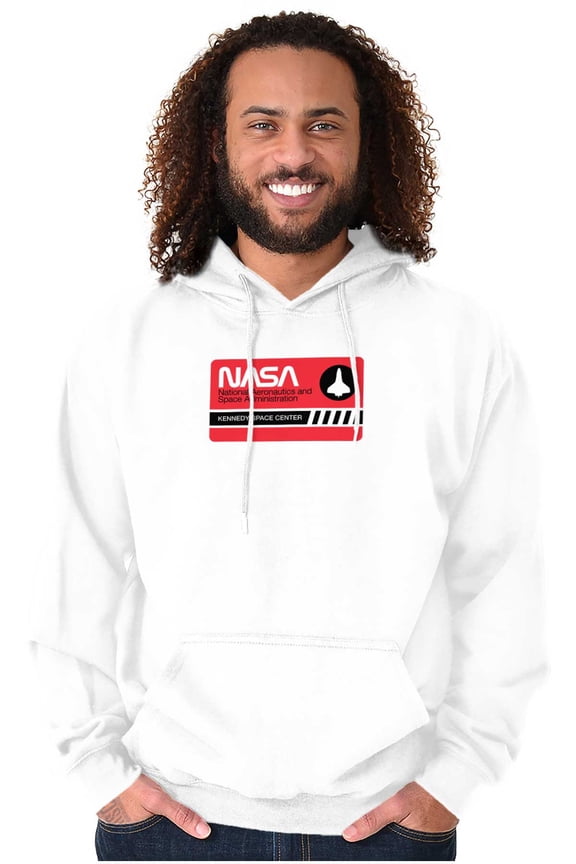 Worm Logo Kennedy Space Center Hoodie Sweatshirt Women Men Brisco Brands M