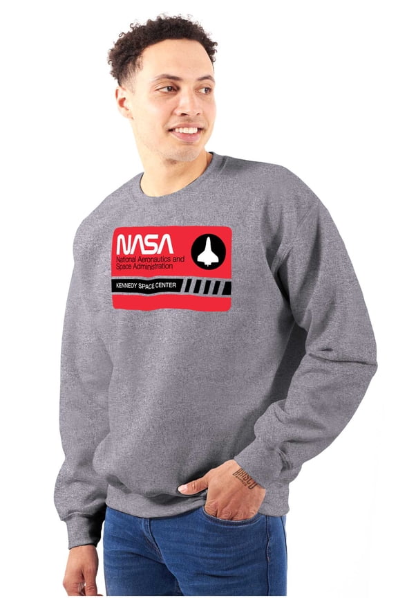 Worm Logo Kennedy Space Center Sweatshirt for Men or Women Brisco Brands X