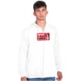 thumbnail image 1 of NASA Worm Logo Kennedy Space Center Unisex Plus Size Zip Hoodie Brisco Brands 3X, 1 of 5