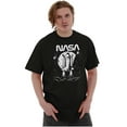 thumbnail image 1 of NASA Worm Logo Moon Space Shuttle Men's Graphic T Shirt Tees Brisco Brands S, 1 of 4