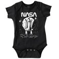 thumbnail image 1 of NASA Worm Logo Moon Space Shuttle Romper Boys or Girls Infant Baby Brisco Brands 12M, 1 of 7