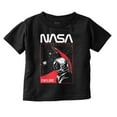 thumbnail image 1 of NASA Worm Logo Outer Space Astronaut Toddler Boy Girl T Shirt Infant Toddler Brisco Brands 5T, 1 of 6
