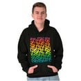 thumbnail image 1 of NASA Worm Logo Rainbow Gradient Hoodie Sweatshirt Women Men Brisco Brands S, 1 of 6