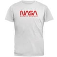 thumbnail image 1 of NASA Worm Rocket Science Mens T Shirt White SM, 1 of 1