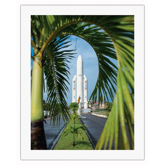 NASA's James Webb Telescope Prelaunch Dec. 25, 2021 - NASA Color Photo - Fine Art Rolled Canvas Print (Unframed) 20in x 26in