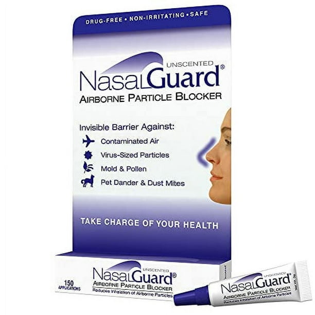 NASALGUARD Allergy Relief and Allergen Blocker Nasal Gel DrugFree