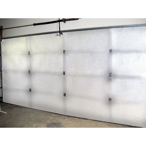 NASATECH Single Garage Door Kit Pre-Cut Inserts Reflective Foam 10 Panel Units