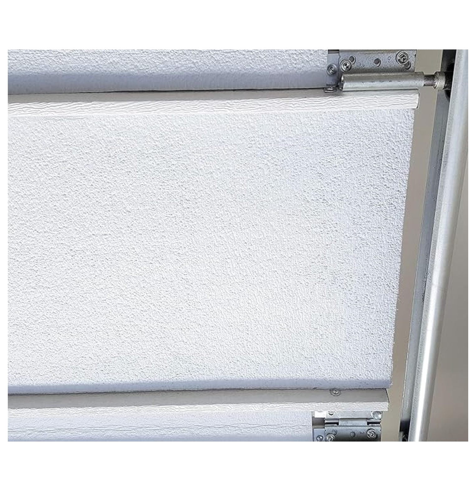 NASATECH White (Pre-cut 8 Panel) 1 Car Garage Door Insulation Foam Kit Rated R8 Fits 8x7 8x8 9x7 9x8