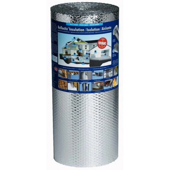 NASATEK BP24025 24"x25' Foil Insulation Double Bubble Reflective Insulation