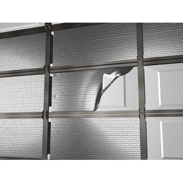 NASATEK Pre-Cut Double Car Garage Door Insulation Kit - Double Layer R8 Value - 5 Panel Design
