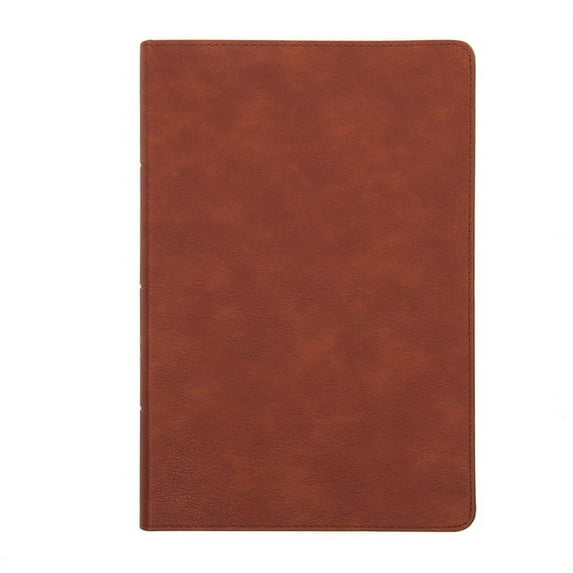 NASB Giant Print Reference Bible, Burnt Sienna Leathertouch, Indexed, (Hardcover)