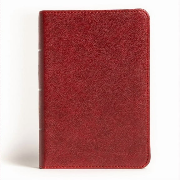 NASB Large Print Compact Reference Bible, Burgundy Leathertouch, (Hardcover)