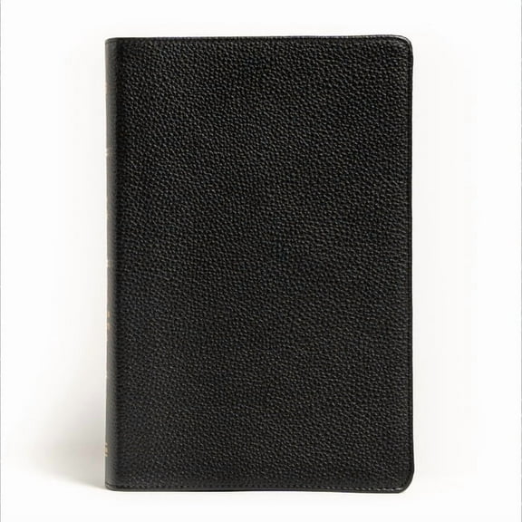 NASB Large Print Personal Size Reference Bible, Black Genuine Leather, (Hardcover)