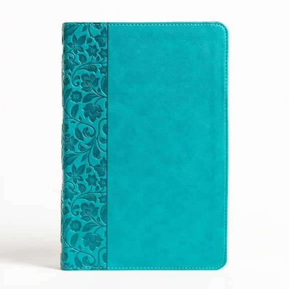 NASB Large Print Personal Size Reference Bible, Teal Leathertouch, (Hardcover)