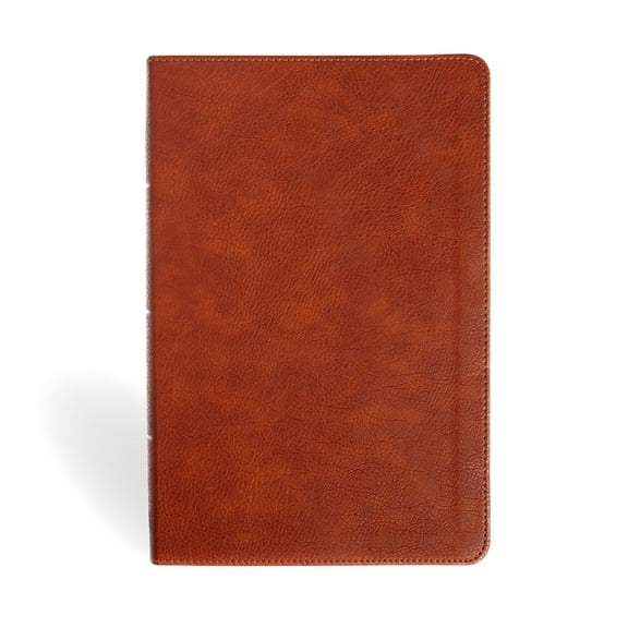 NASB Personal Size Giant Print Bible, Burnt Sienna Leathertouch, (Hardcover)