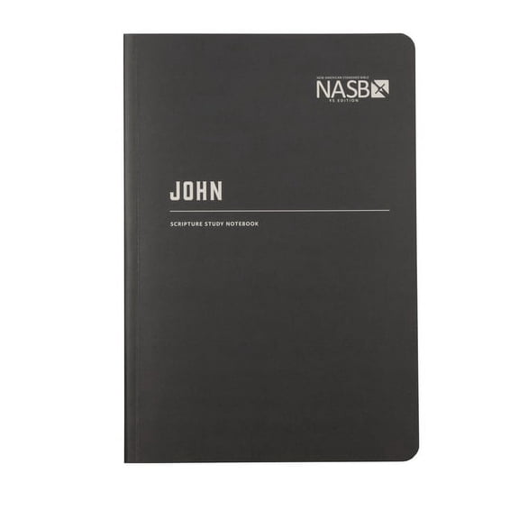 NASB Scripture Study Notebook: John: NASB, (Paperback)