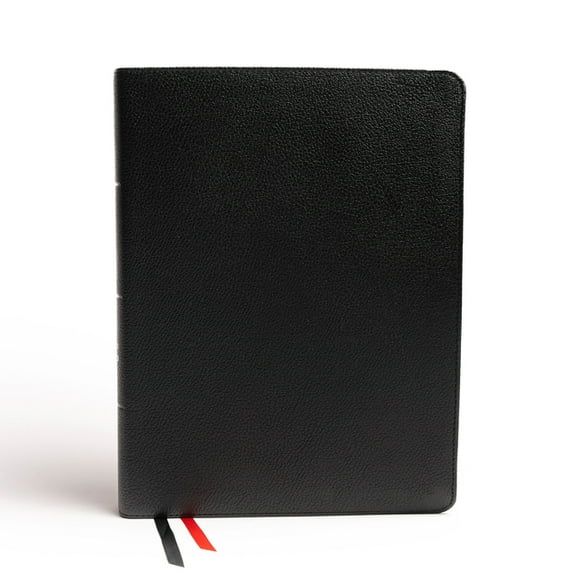 NASB Tony Evans Study Bible, Black Genuine Leather: Advancing God's Kingdom Agenda, (Hardcover)