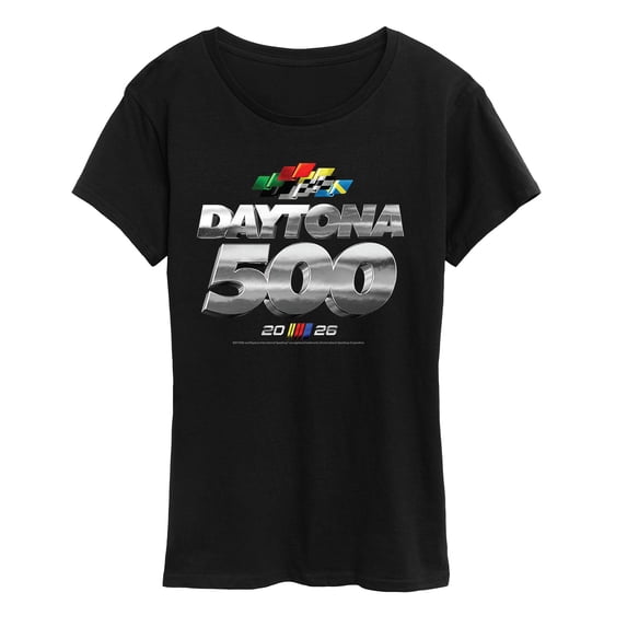 NASCAR - 2026 Daytona 500 - Ladies Short Sleeve Classic Fit T-Shirt