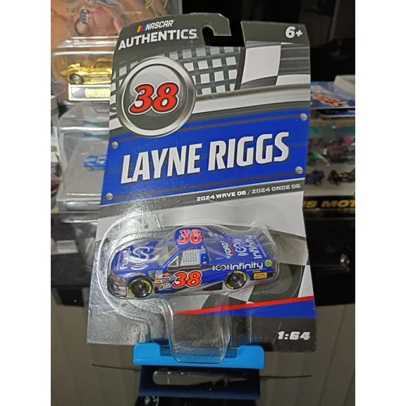 NASCAR AUTHENTICS Rookie Striped Layne Riggs Infinity Truck 1:64 Diecast China