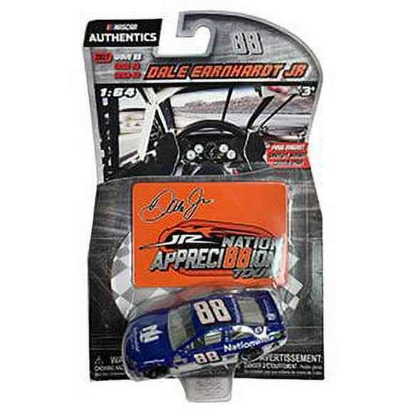 NASCAR Authentics 1:64 Scale Dale Earnhardt Jr. #88 Diecast Racecar