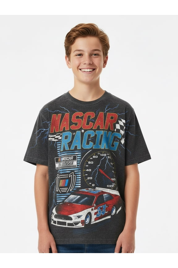 , Boys' Relaxed Graphic T-Shirt, Speed ALT, Sizes 4-18