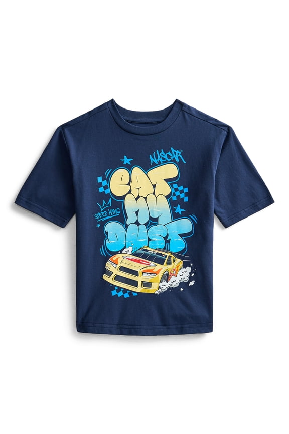NASCAR Boys Graphic Tee with Short Sleeves, Sizes 4-18