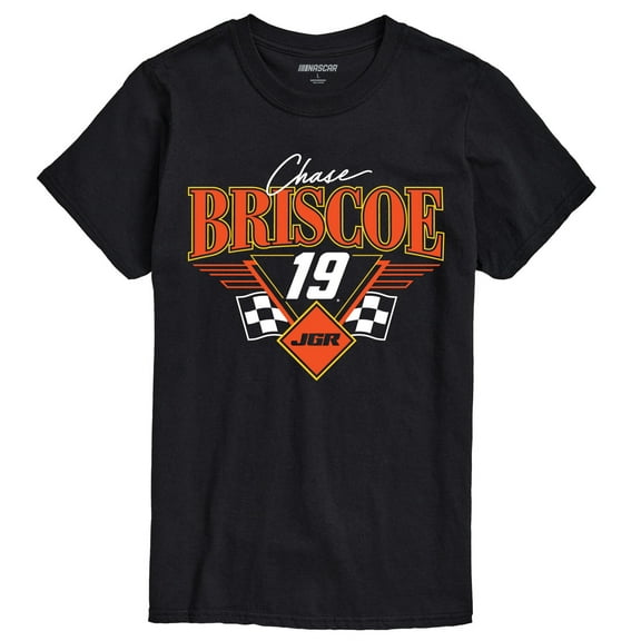 NASCAR - Chase Briscoe Triangle Wings  - Men's Short Sleeve Graphic T-Shirt