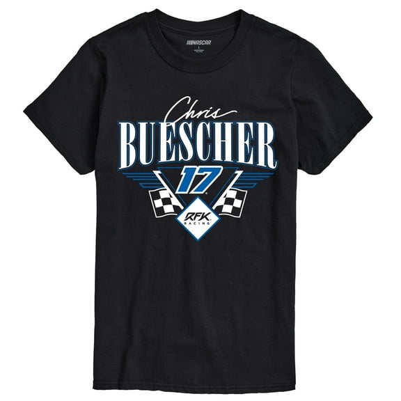 NASCAR - Chris Buescher Triangle Wings - Men's Short Sleeve Graphic T-Shirt